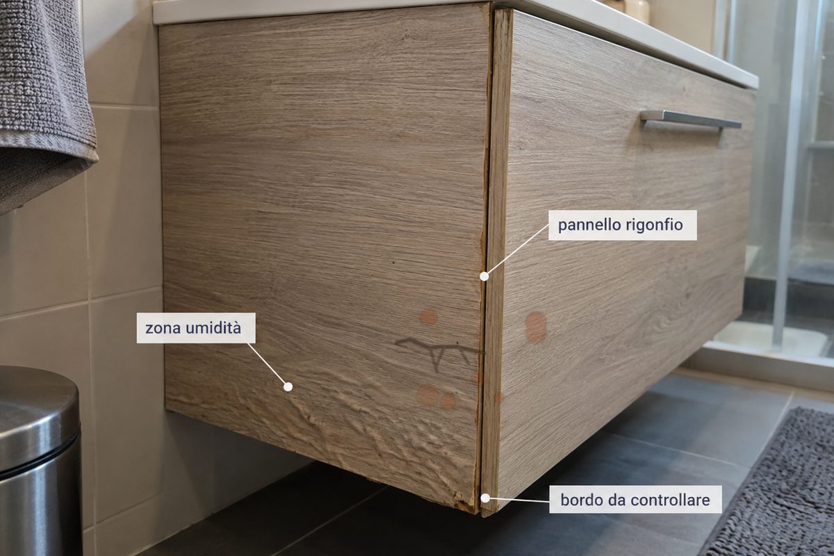 Foto illustrativa con difetto: Guide e cerniere reperibili