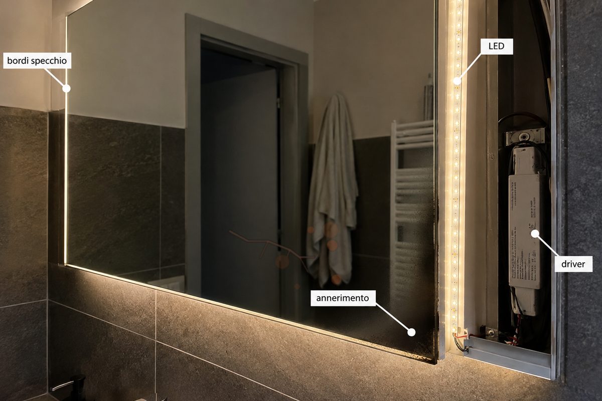 Foto illustrativa con difetto: Fissaggi e accessori